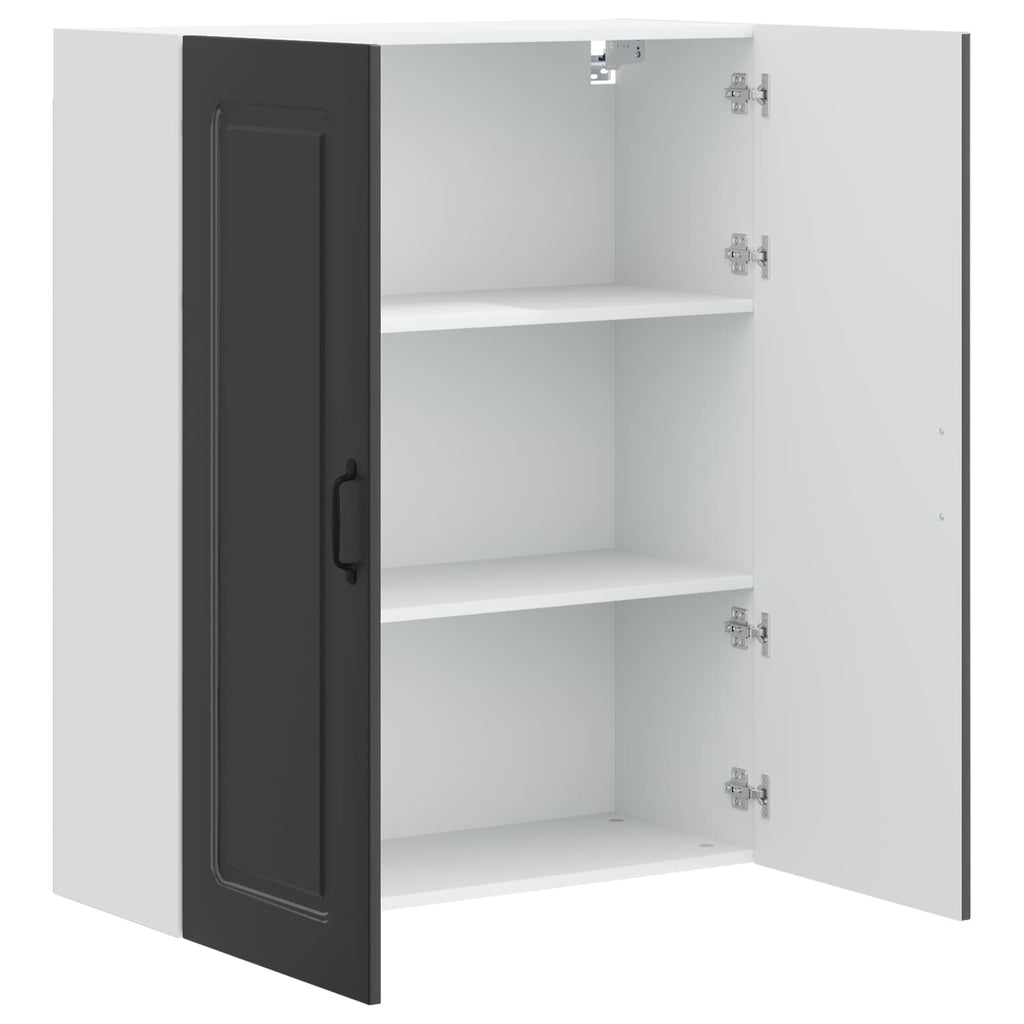 vidaXL Front do zmywarki Kalmar Czarny 80 x 31 x 100 cm