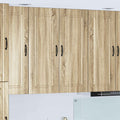 vidaXL Front do zmywarki Kalmar Dąb Sonoma 80 x 31 x 100 cm