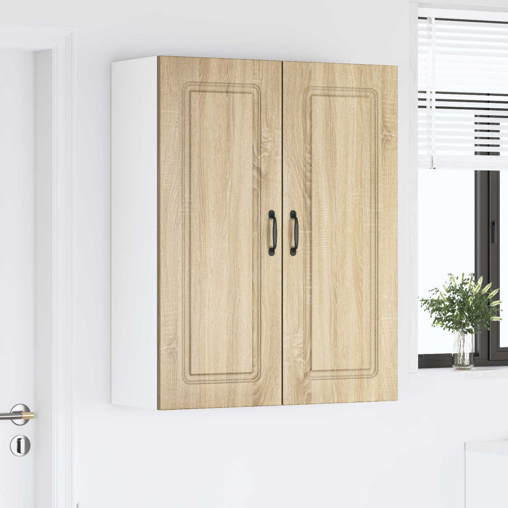 vidaXL Front do zmywarki Kalmar Dąb Sonoma 80 x 31 x 100 cm