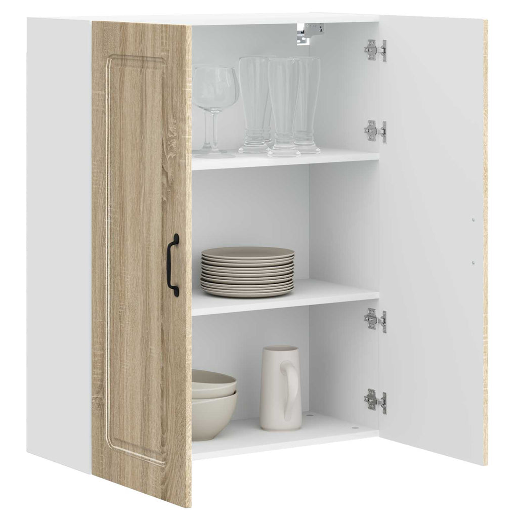 vidaXL Front do zmywarki Kalmar Dąb Sonoma 80 x 31 x 100 cm
