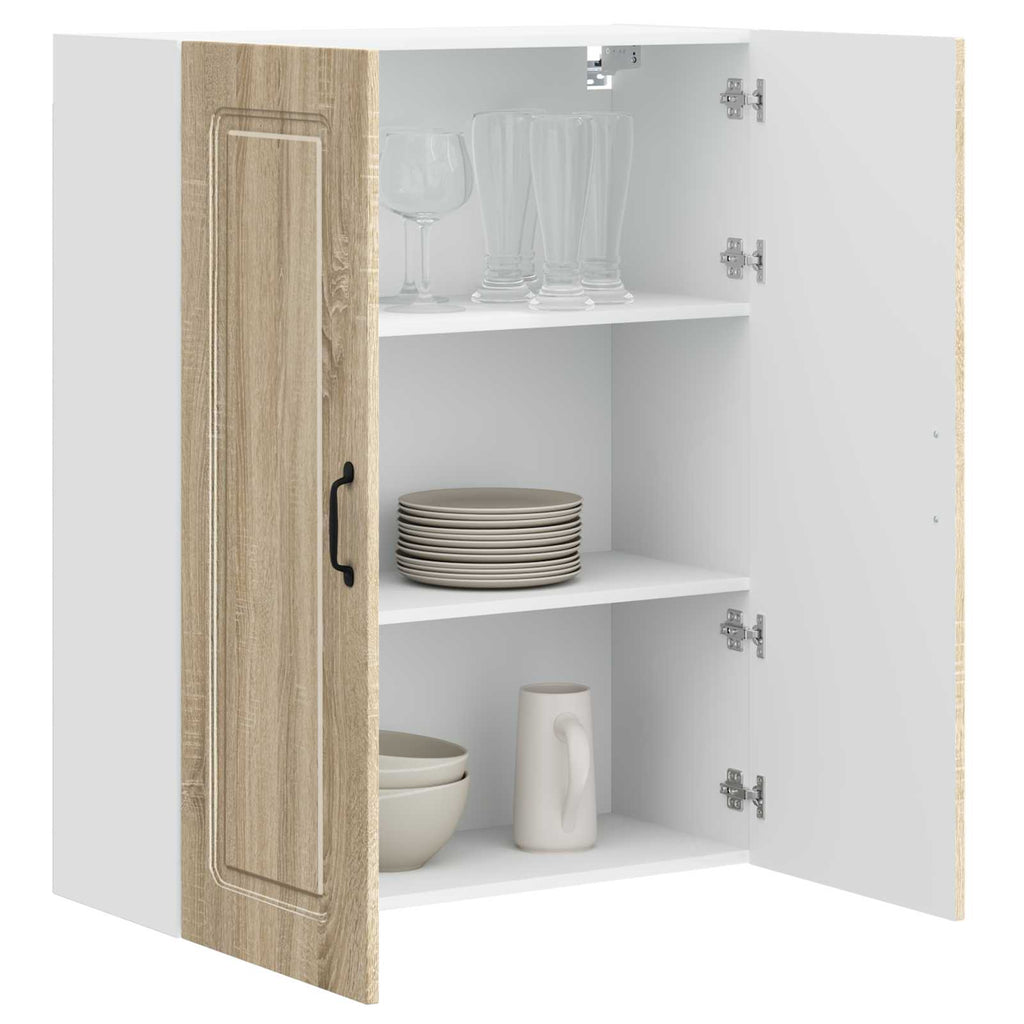 vidaXL Front do zmywarki Kalmar Dąb Sonoma 80 x 31 x 100 cm