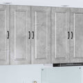 vidaXL Front do zmywarki Kalmar Betonowy szary 80 x 31 x 100 cm