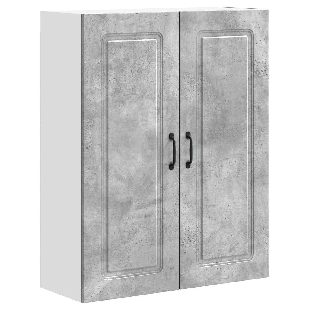 vidaXL Front do zmywarki Kalmar Betonowy szary 80 x 31 x 100 cm