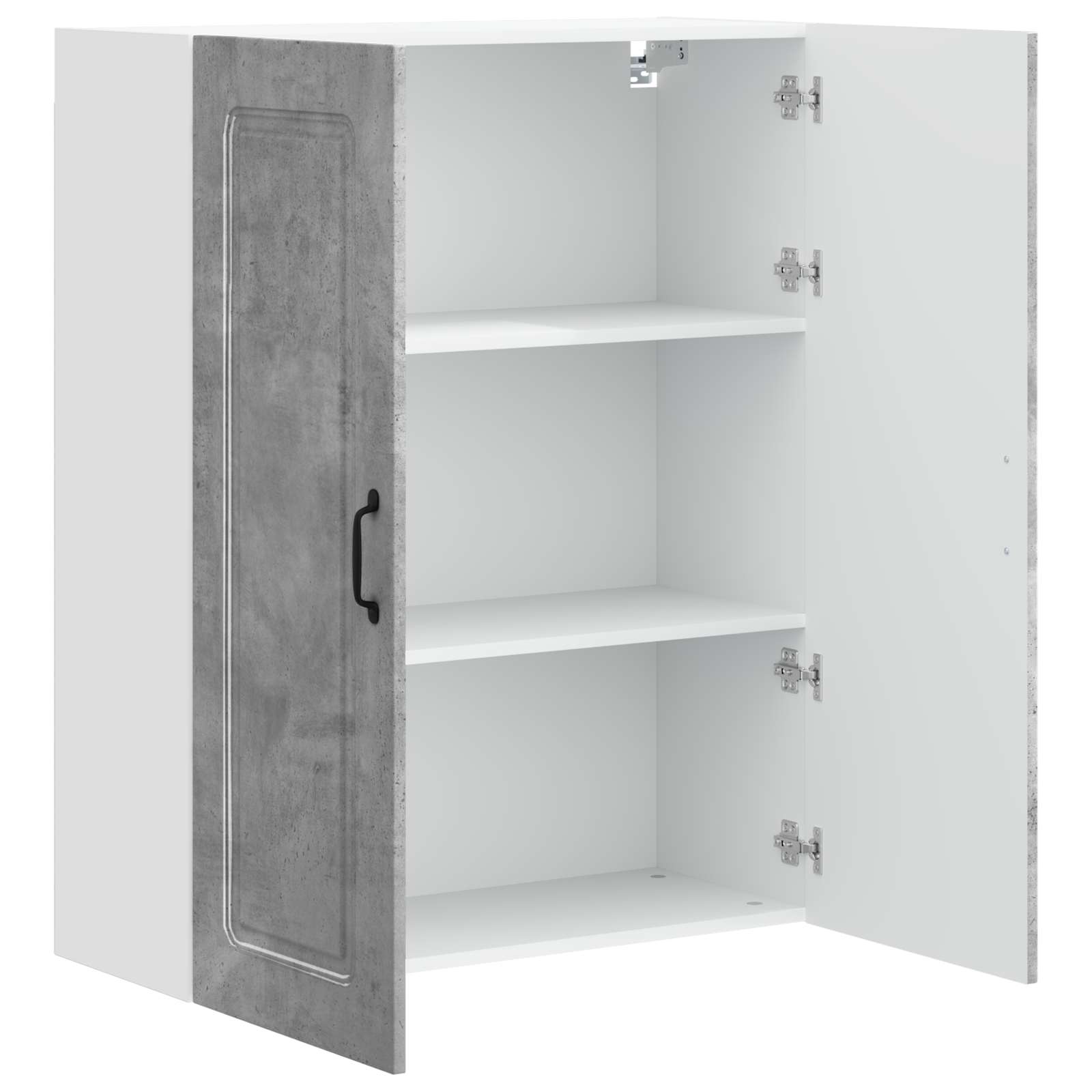 vidaXL Front do zmywarki Kalmar Betonowy szary 80 x 31 x 100 cm