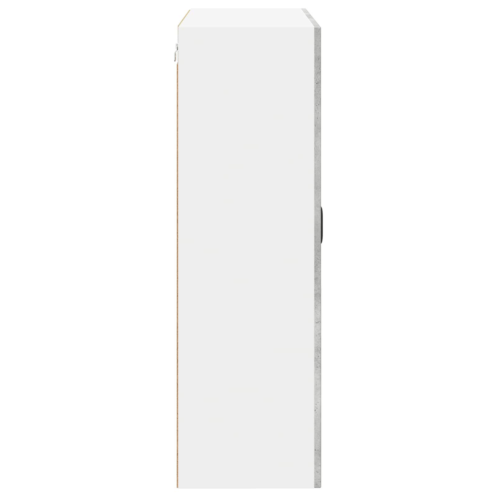 vidaXL Front do zmywarki Kalmar Betonowy szary 80 x 31 x 100 cm