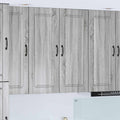 vidaXL Front do zmywarki Kalmar Szary Sonoma 80 x 31 x 100 cm