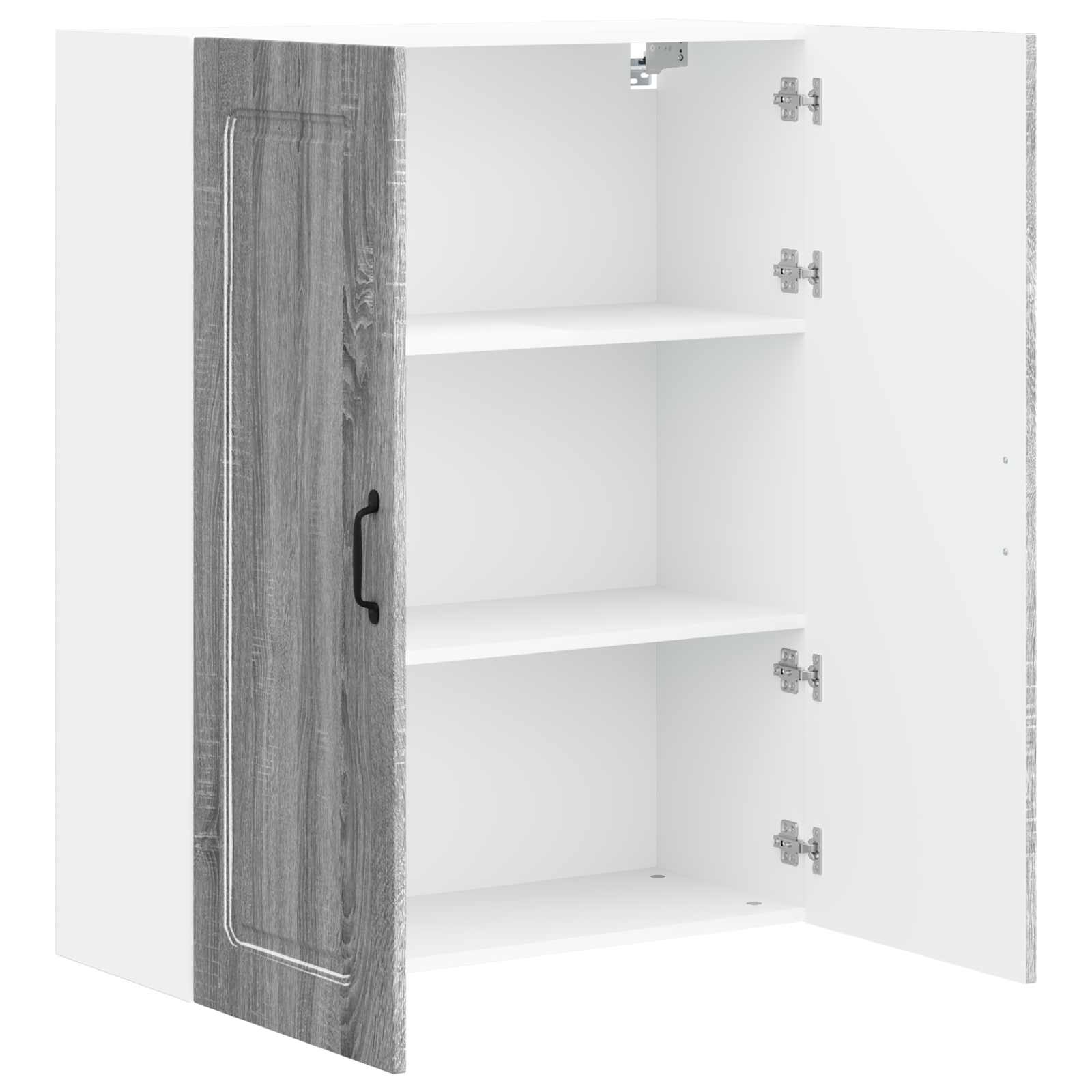 vidaXL Front do zmywarki Kalmar Szary Sonoma 80 x 31 x 100 cm