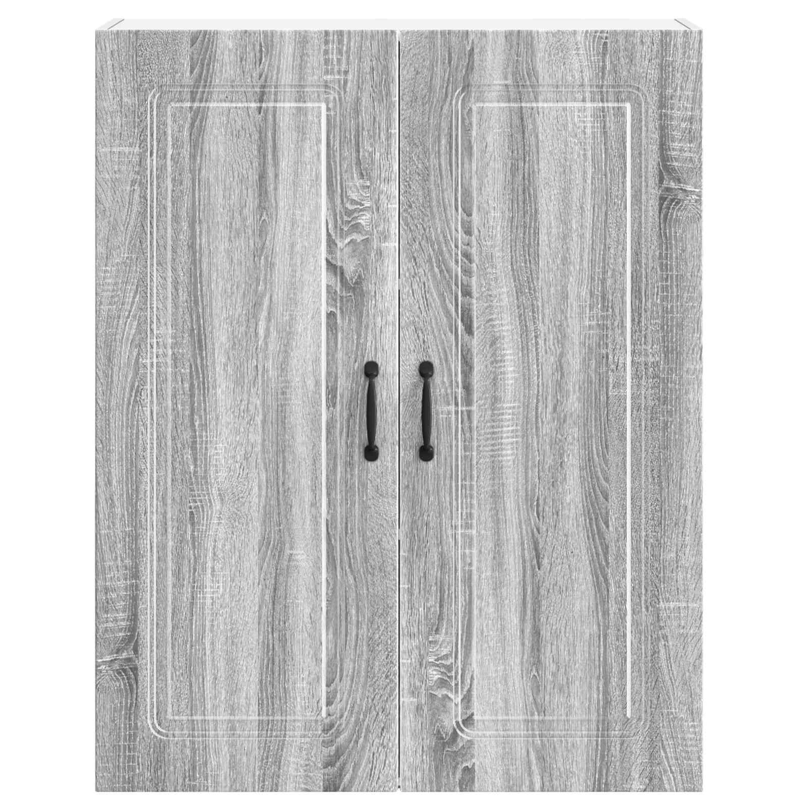 vidaXL Front do zmywarki Kalmar Szary Sonoma 80 x 31 x 100 cm