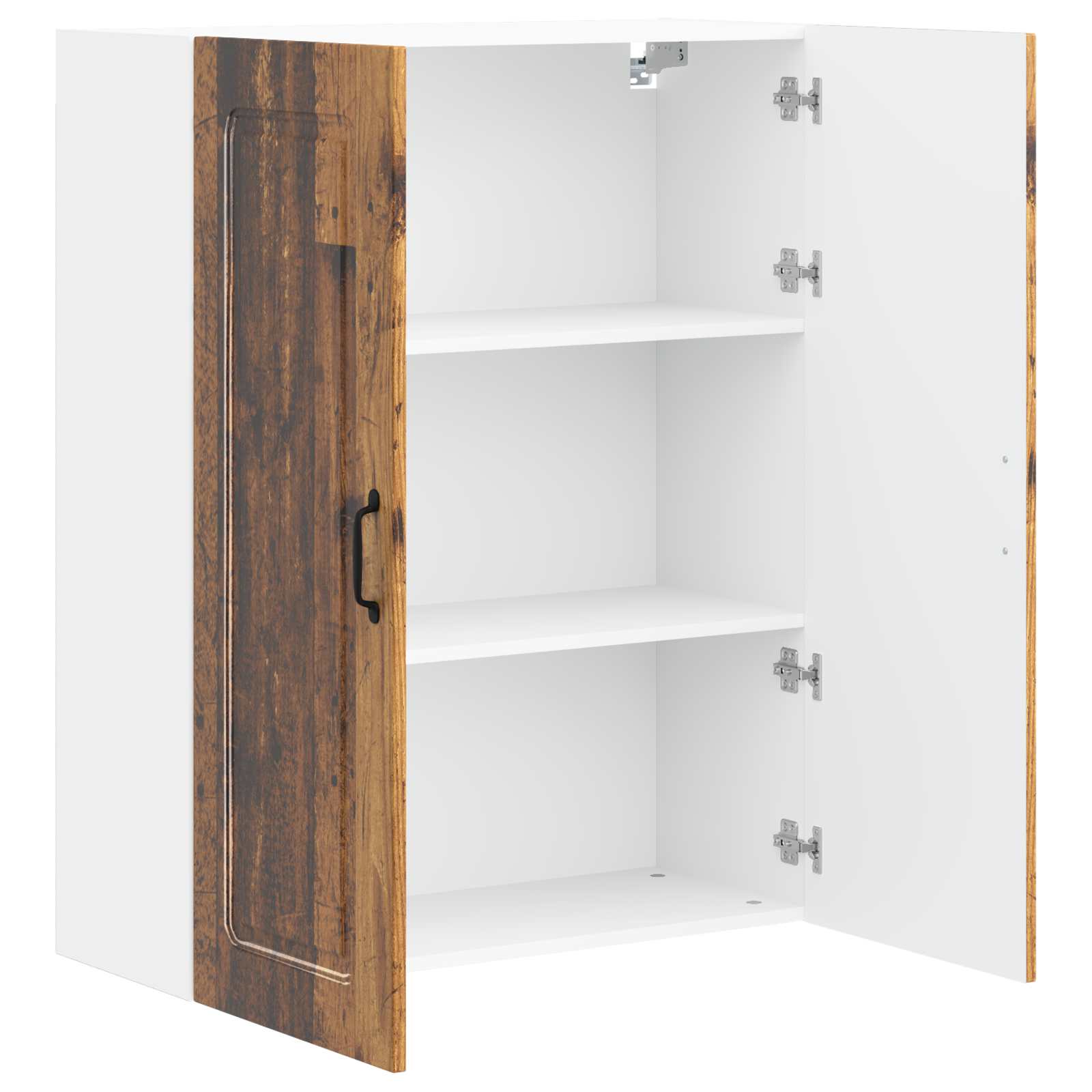 vidaXL Front do zmywarki Kalmar Stare drewno 80 x 31 x 100 cm
