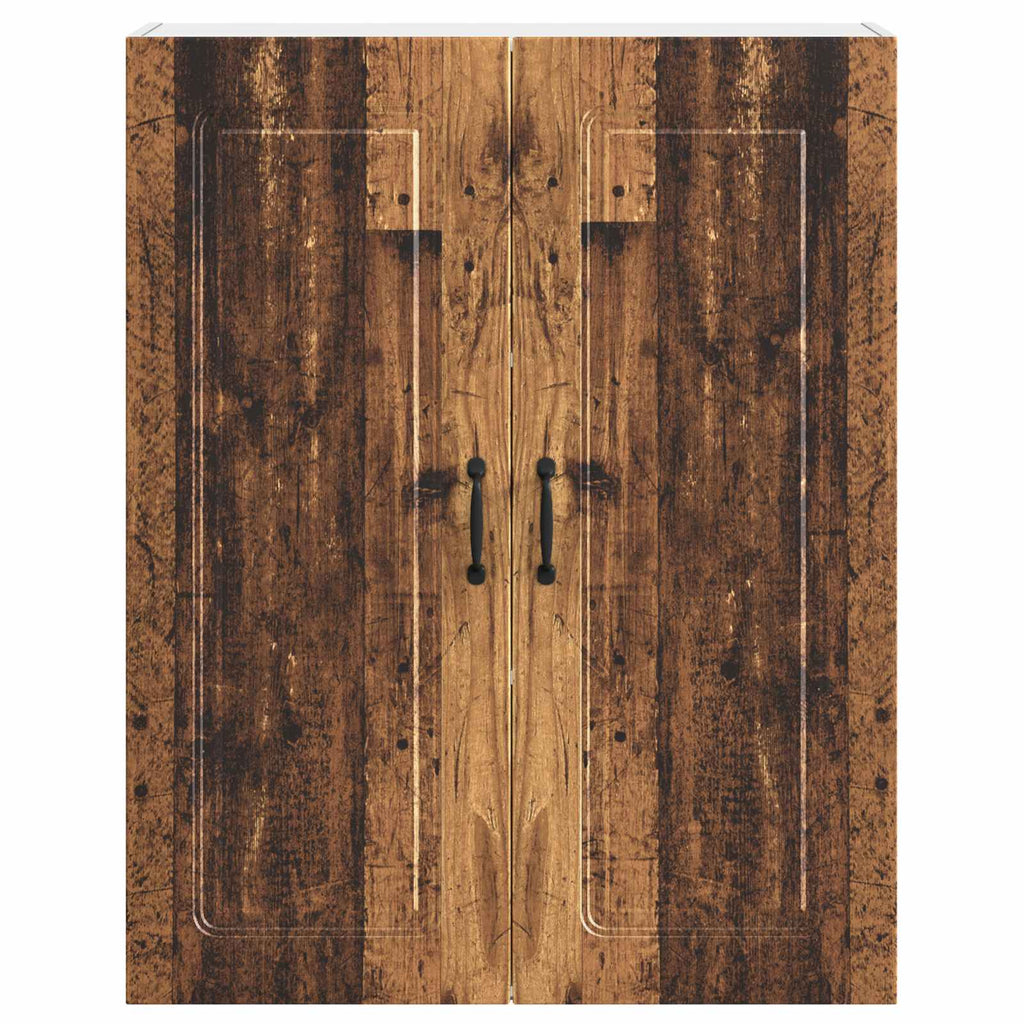 vidaXL Front do zmywarki Kalmar Stare drewno 80 x 31 x 100 cm