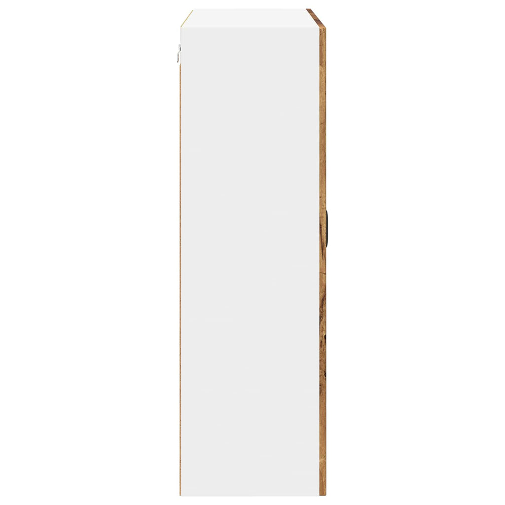 vidaXL Front do zmywarki Kalmar Stare drewno 80 x 31 x 100 cm