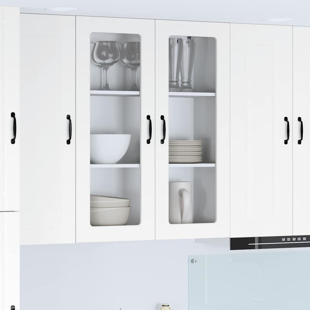 vidaXL Front do zmywarki Kalmar Biały 80 x 31 x 100 cm