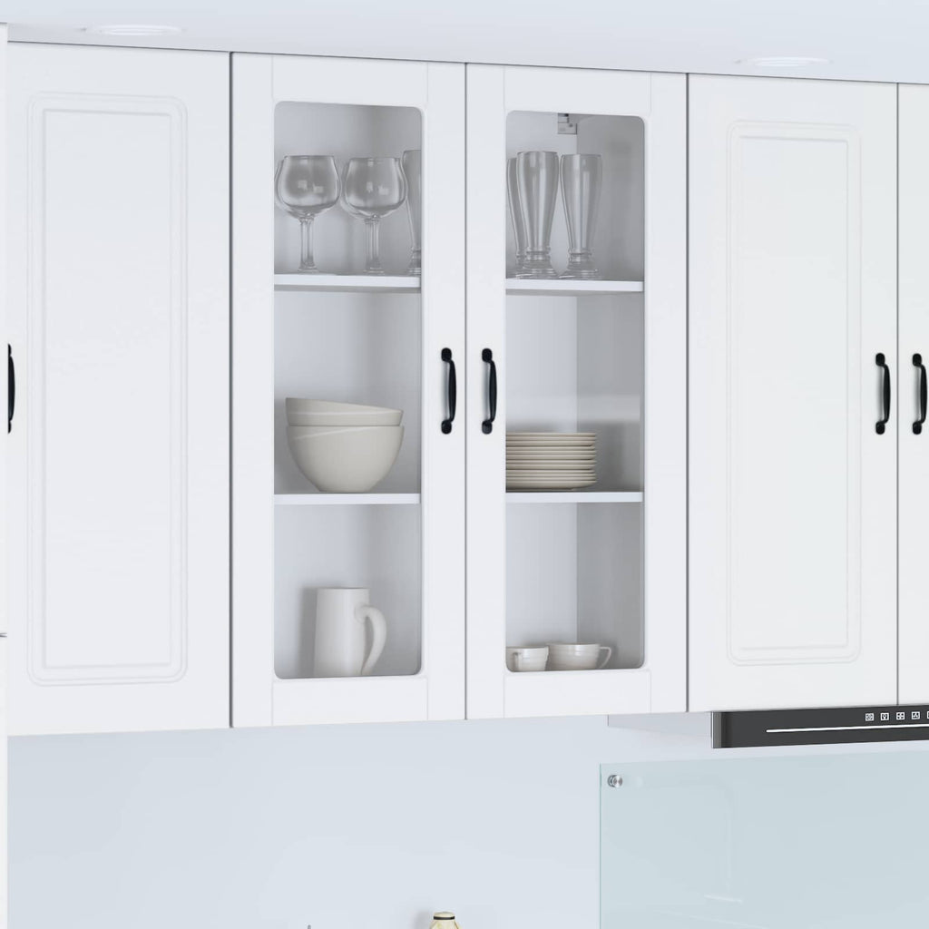 vidaXL Front do zmywarki Kalmar Biały 80 x 31 x 100 cm