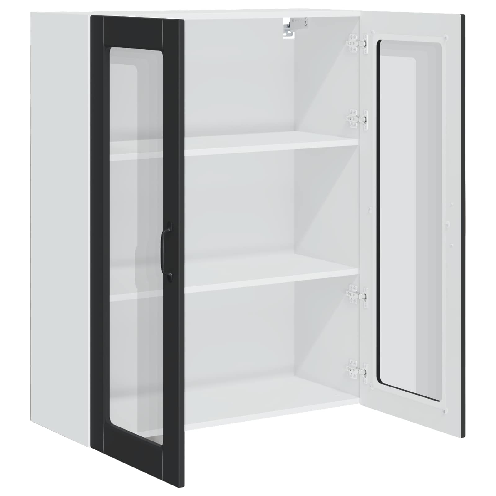 vidaXL Front do zmywarki Kalmar Czarny 80 x 31 x 100 cm