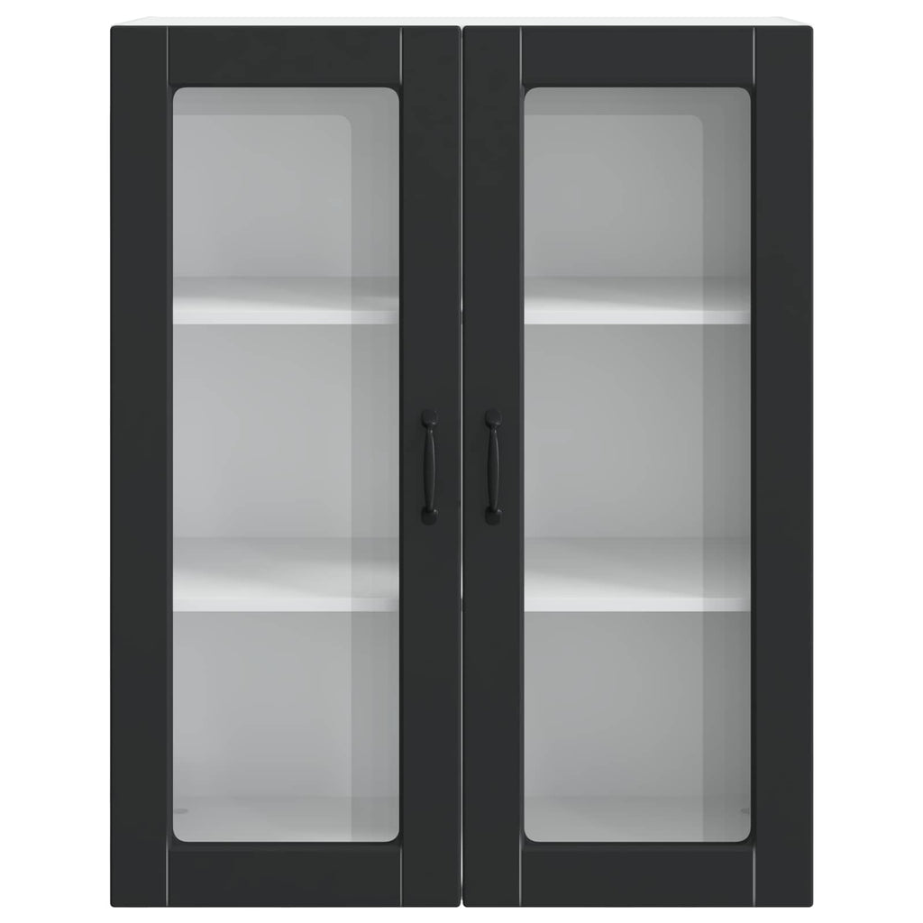 vidaXL Front do zmywarki Kalmar Czarny 80 x 31 x 100 cm