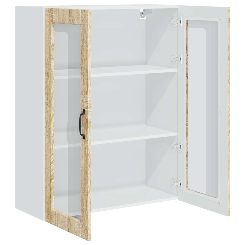 vidaXL Front do zmywarki Kalmar Dąb Sonoma 80 x 31 x 100 cm