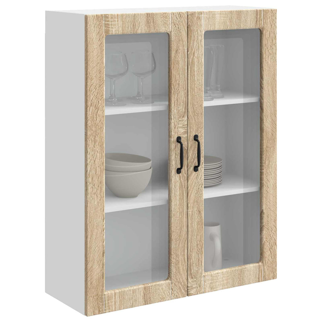 vidaXL Front do zmywarki Kalmar Dąb Sonoma 80 x 31 x 100 cm