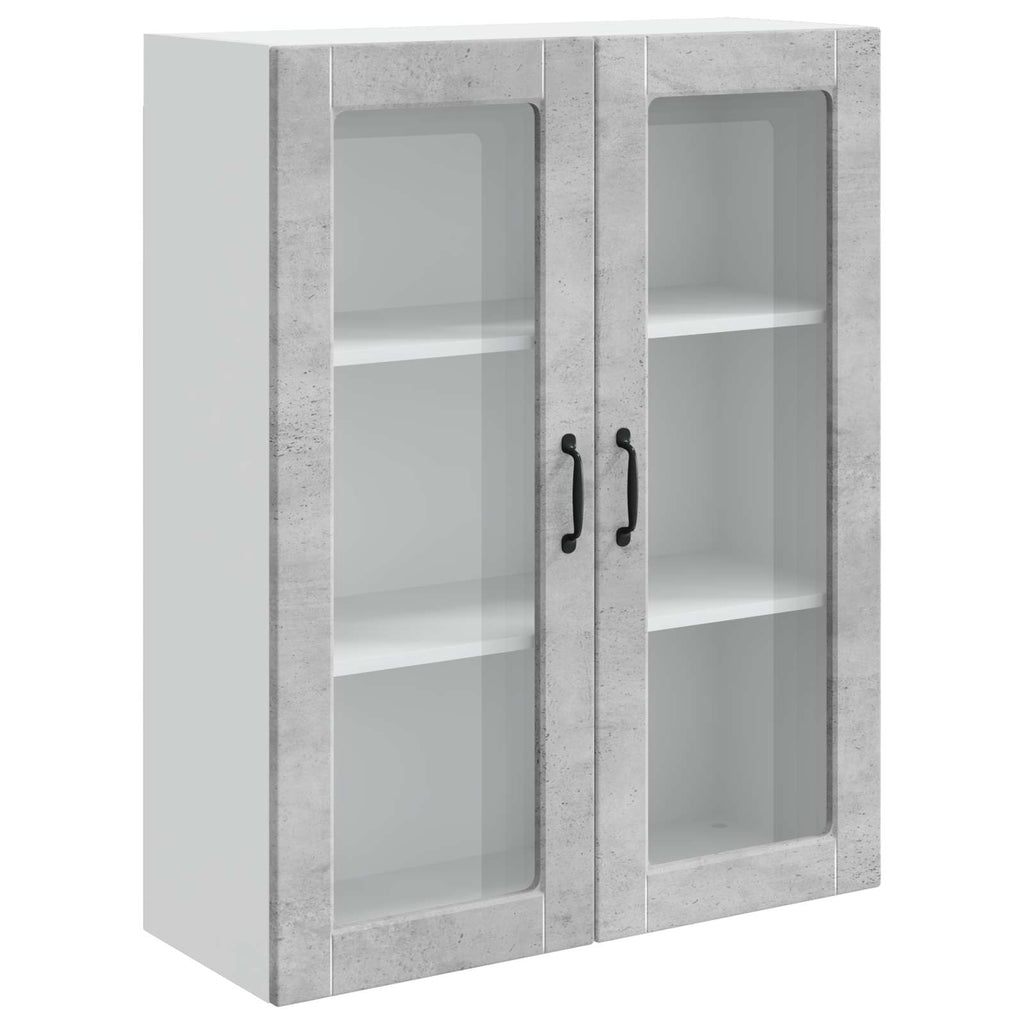 vidaXL Front do zmywarki Kalmar Betonowy szary 80 x 31 x 100 cm