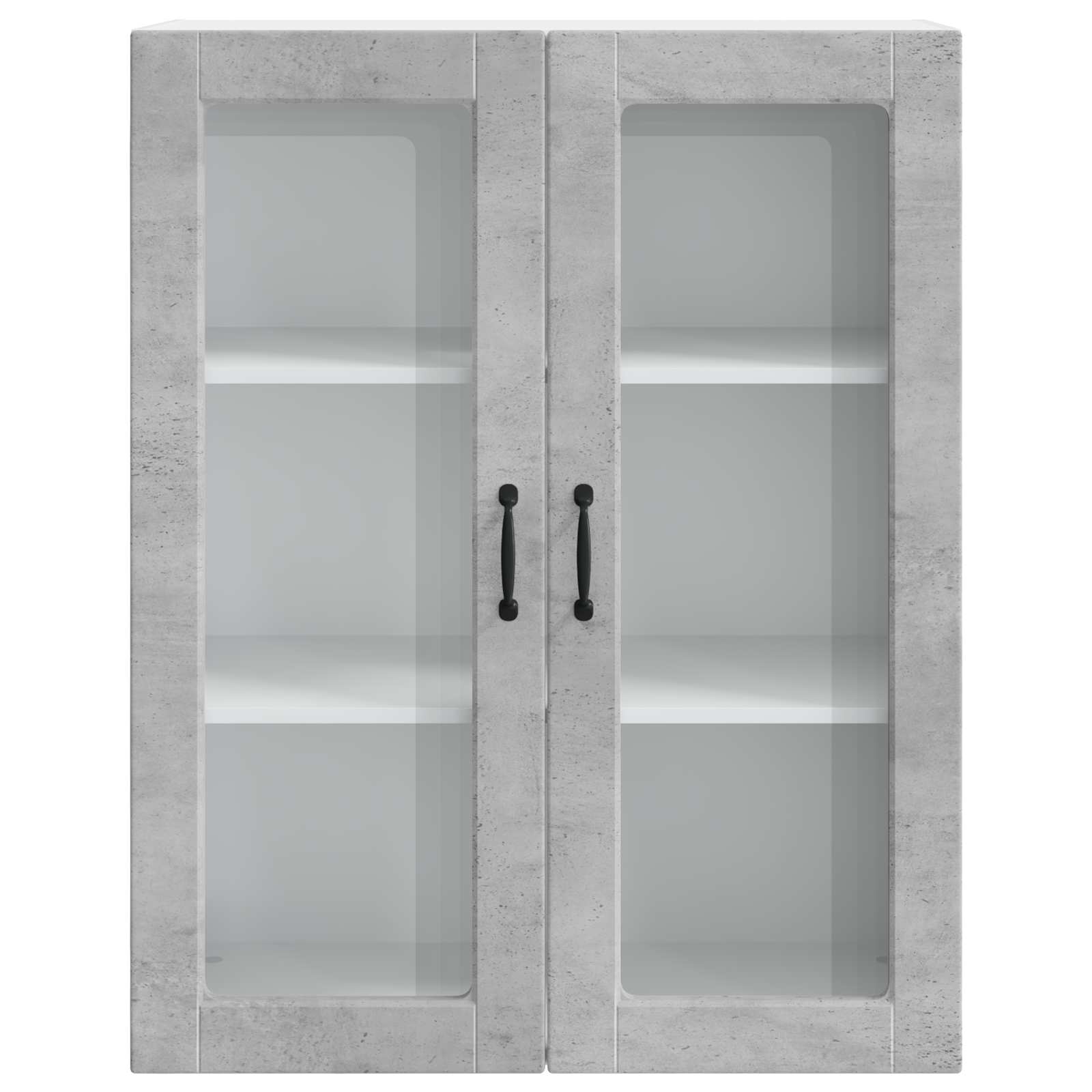 vidaXL Front do zmywarki Kalmar Betonowy szary 80 x 31 x 100 cm