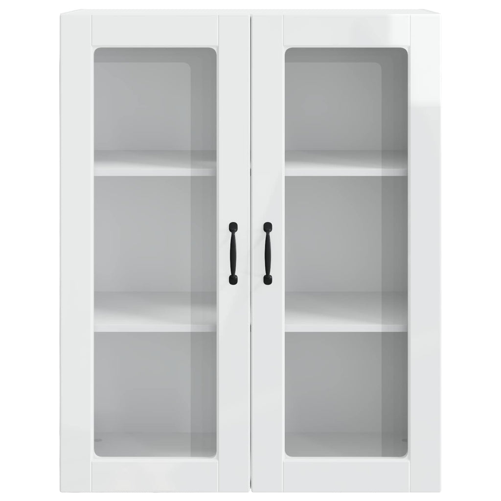 vidaXL Front do zmywarki Kalmar Wysoki połysk biały 80 x 31 x 100 cm