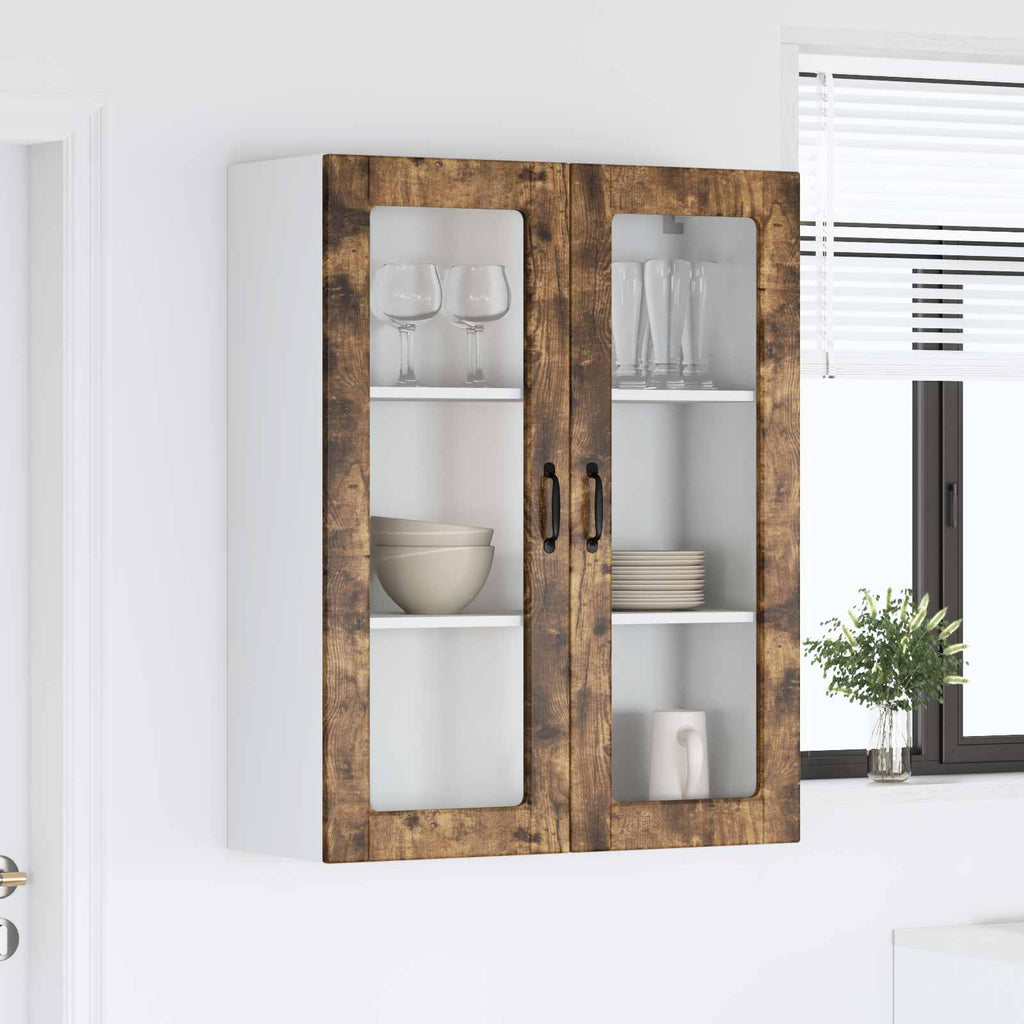 vidaXL Front do zmywarki Kalmar Dąb wędzony 80 x 31 x 100 cm