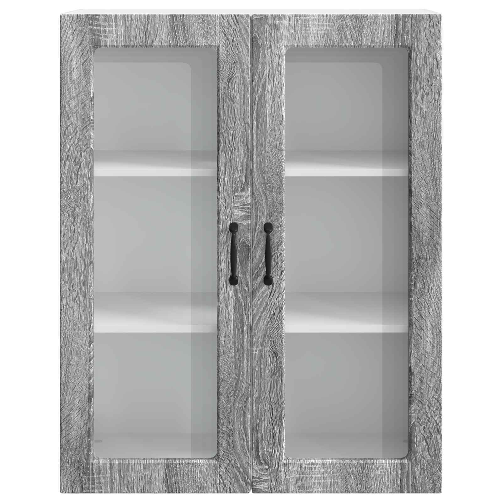 vidaXL Front do zmywarki Kalmar Szary Sonoma 80 x 31 x 100 cm