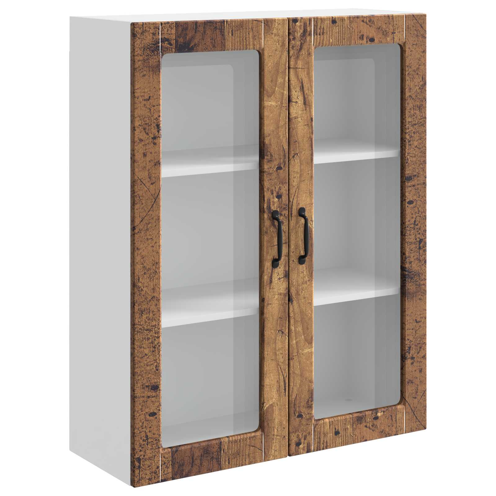 vidaXL Front do zmywarki Kalmar Stare drewno 80 x 31 x 100 cm