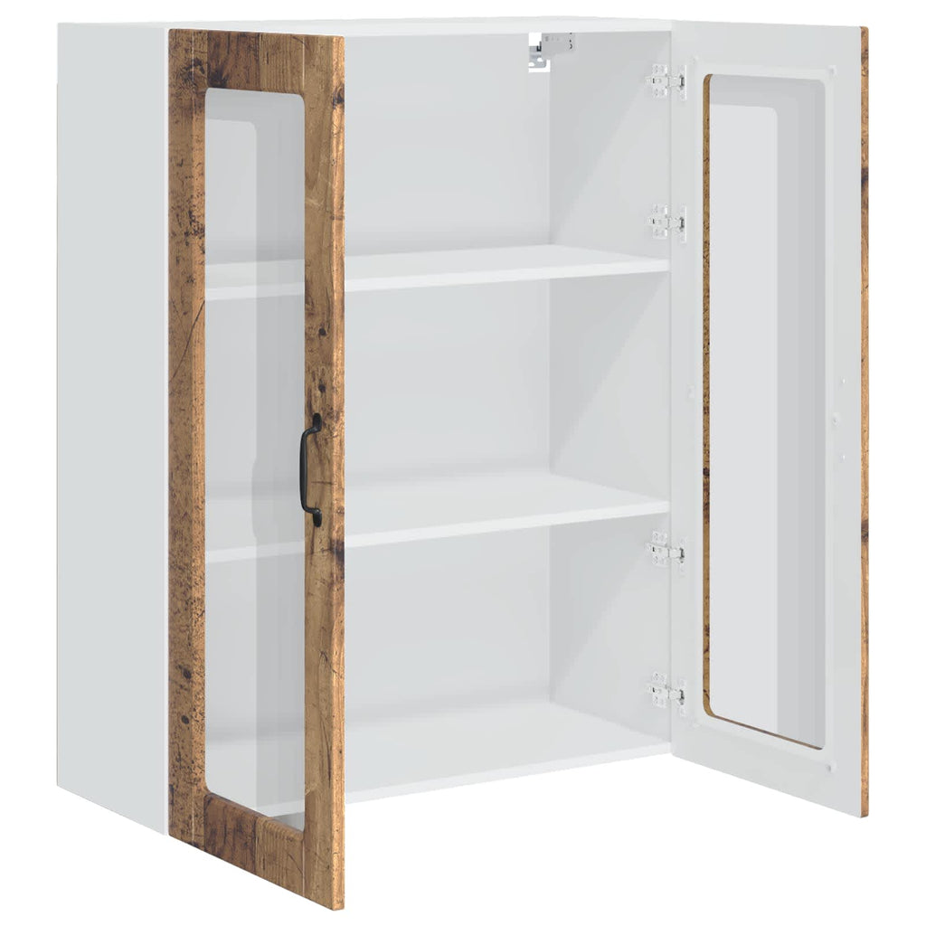 vidaXL Front do zmywarki Kalmar Stare drewno 80 x 31 x 100 cm