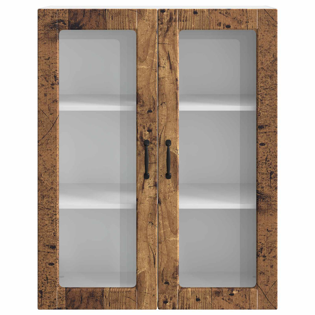 vidaXL Front do zmywarki Kalmar Stare drewno 80 x 31 x 100 cm