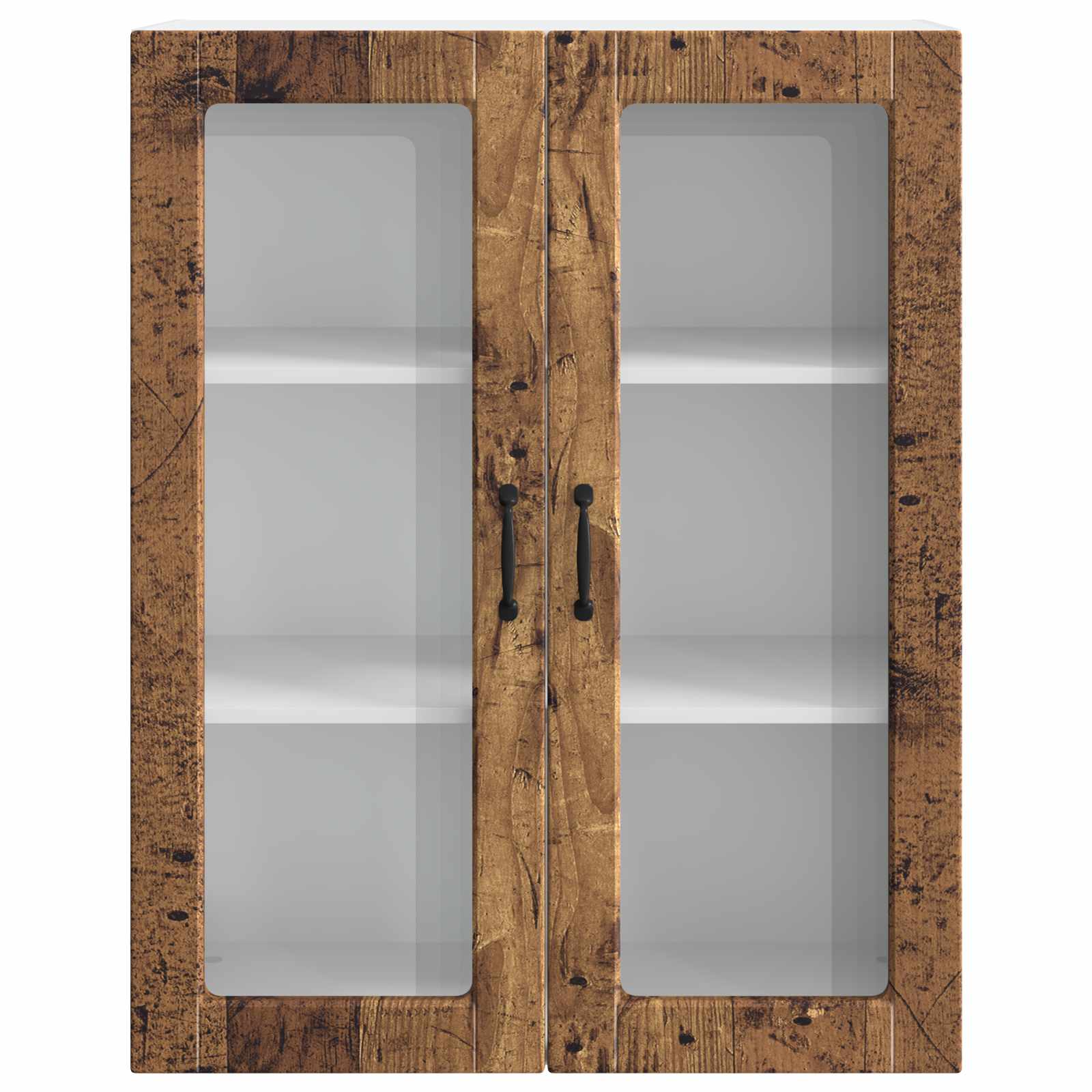 vidaXL Front do zmywarki Kalmar Stare drewno 80 x 31 x 100 cm