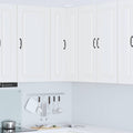 vidaXL Front do zmywarki Kalmar Biały 57 x 57 x 100 cm