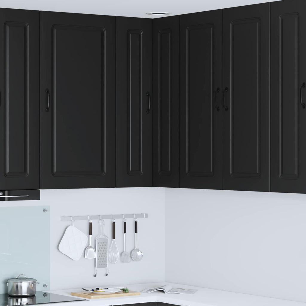 vidaXL Front do zmywarki Kalmar Czarny 57 x 57 x 100 cm