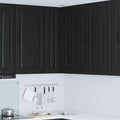 vidaXL Front do zmywarki Kalmar Czarny 57 x 57 x 100 cm