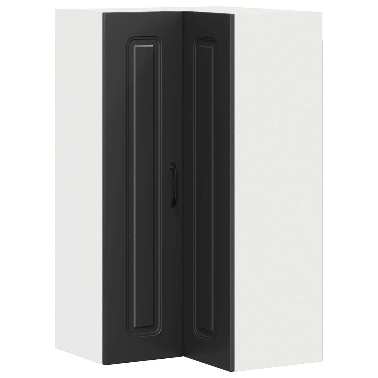 vidaXL Front do zmywarki Kalmar Czarny 57 x 57 x 100 cm