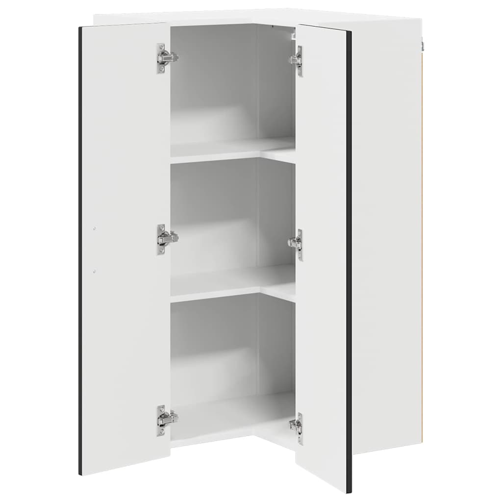 vidaXL Front do zmywarki Kalmar Czarny 57 x 57 x 100 cm