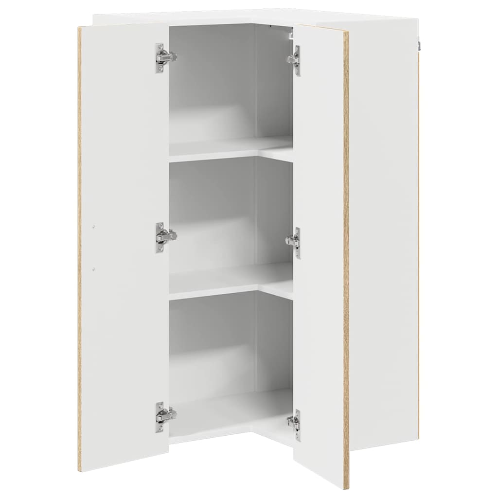 vidaXL Front do zmywarki Kalmar Dąb Sonoma 57 x 57 x 100 cm
