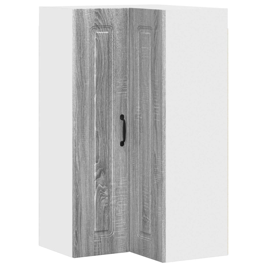 vidaXL Front do zmywarki Kalmar Szary Sonoma 57 x 57 x 100 cm