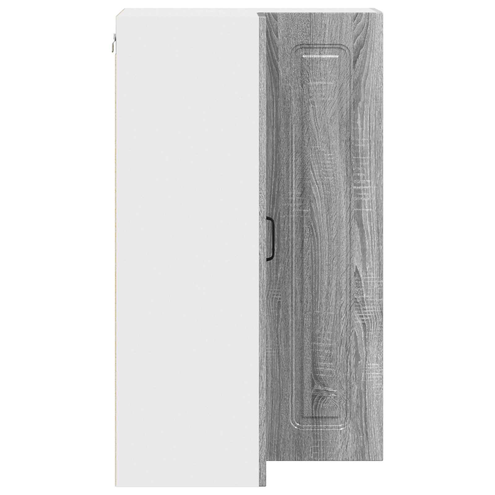 vidaXL Front do zmywarki Kalmar Szary Sonoma 57 x 57 x 100 cm