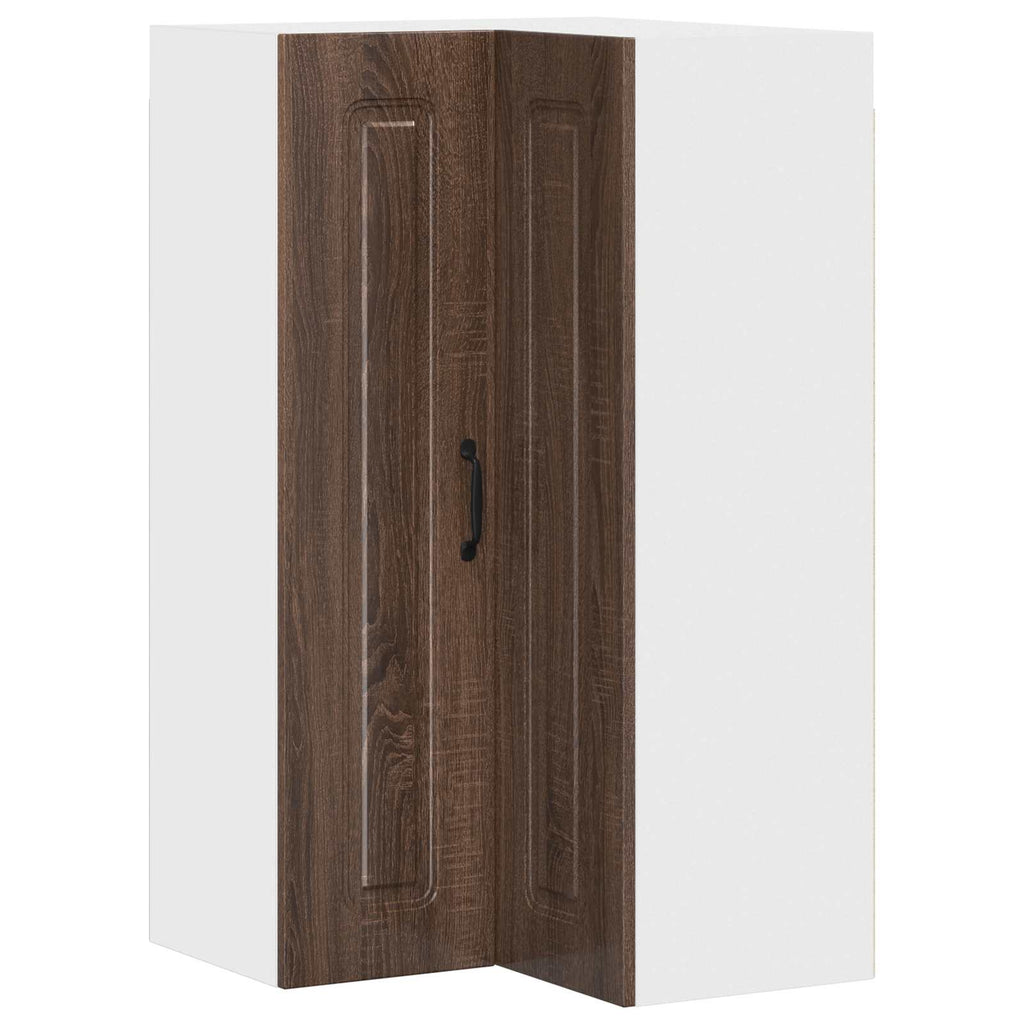 vidaXL Front do zmywarki Kalmar Brązowy dąb 57 x 57 x 100 cm