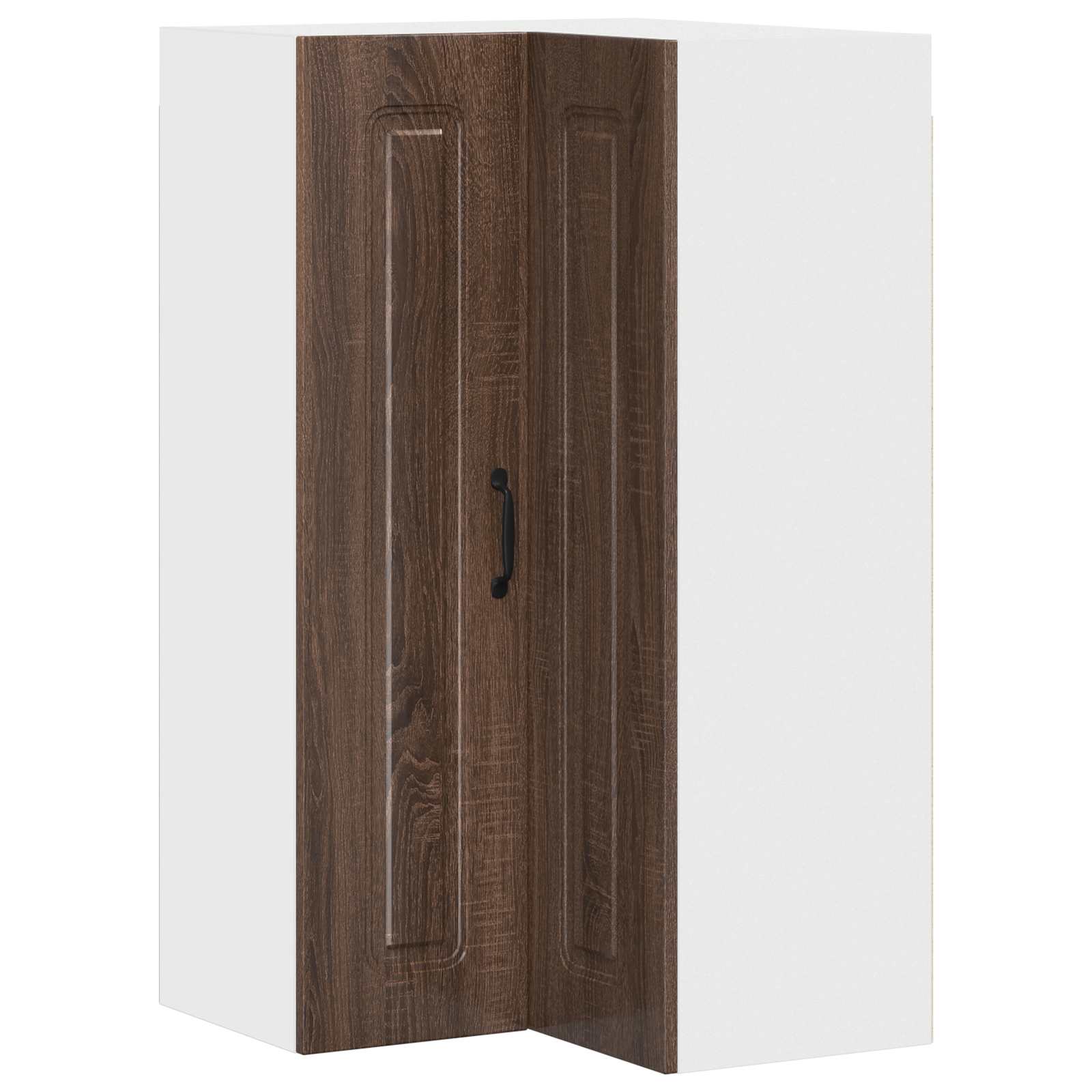 vidaXL Front do zmywarki Kalmar Brązowy dąb 57 x 57 x 100 cm