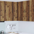 vidaXL Front do zmywarki Kalmar Stare drewno 57 x 57 x 100 cm