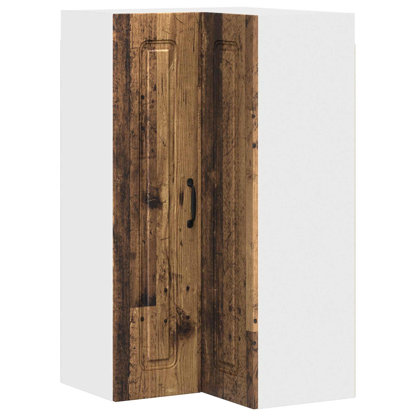 vidaXL Front do zmywarki Kalmar Stare drewno 57 x 57 x 100 cm