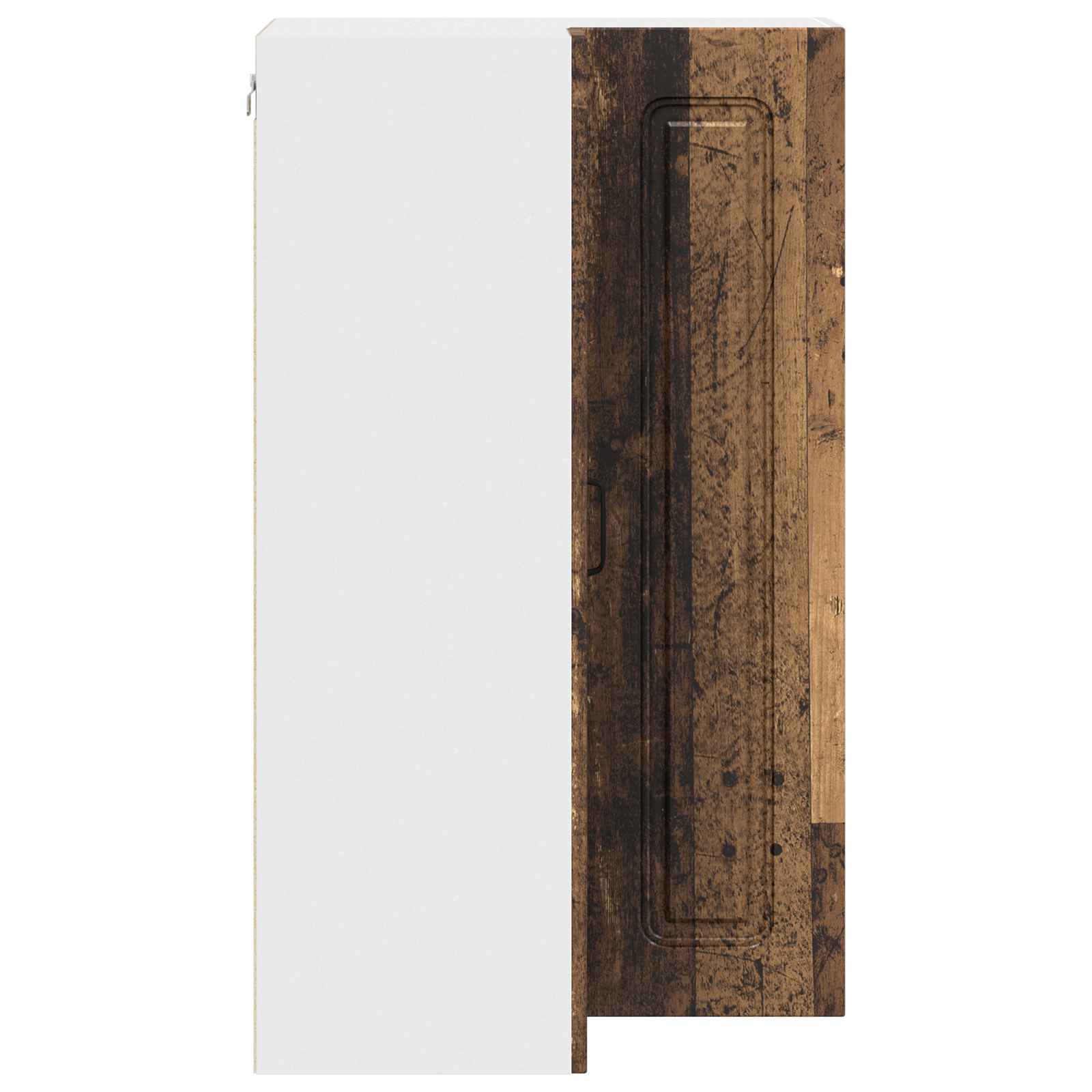 vidaXL Front do zmywarki Kalmar Stare drewno 57 x 57 x 100 cm
