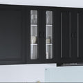 vidaXL Front do zmywarki Kalmar Czarny 60 x 31 x 100 cm