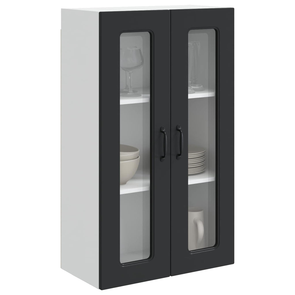 vidaXL Front do zmywarki Kalmar Czarny 60 x 31 x 100 cm