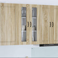 vidaXL Front do zmywarki Kalmar Dąb Sonoma 60 x 31 x 100 cm