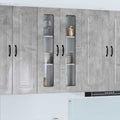 vidaXL Front do zmywarki Kalmar Betonowy szary 60 x 31 x 100 cm