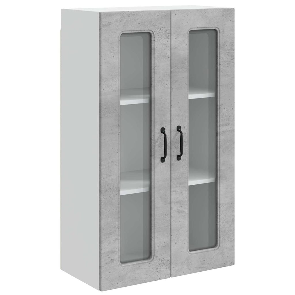 vidaXL Front do zmywarki Kalmar Betonowy szary 60 x 31 x 100 cm