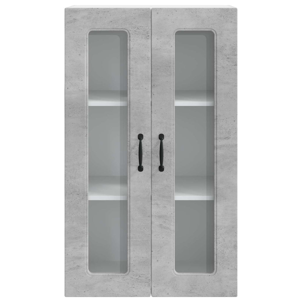 vidaXL Front do zmywarki Kalmar Betonowy szary 60 x 31 x 100 cm