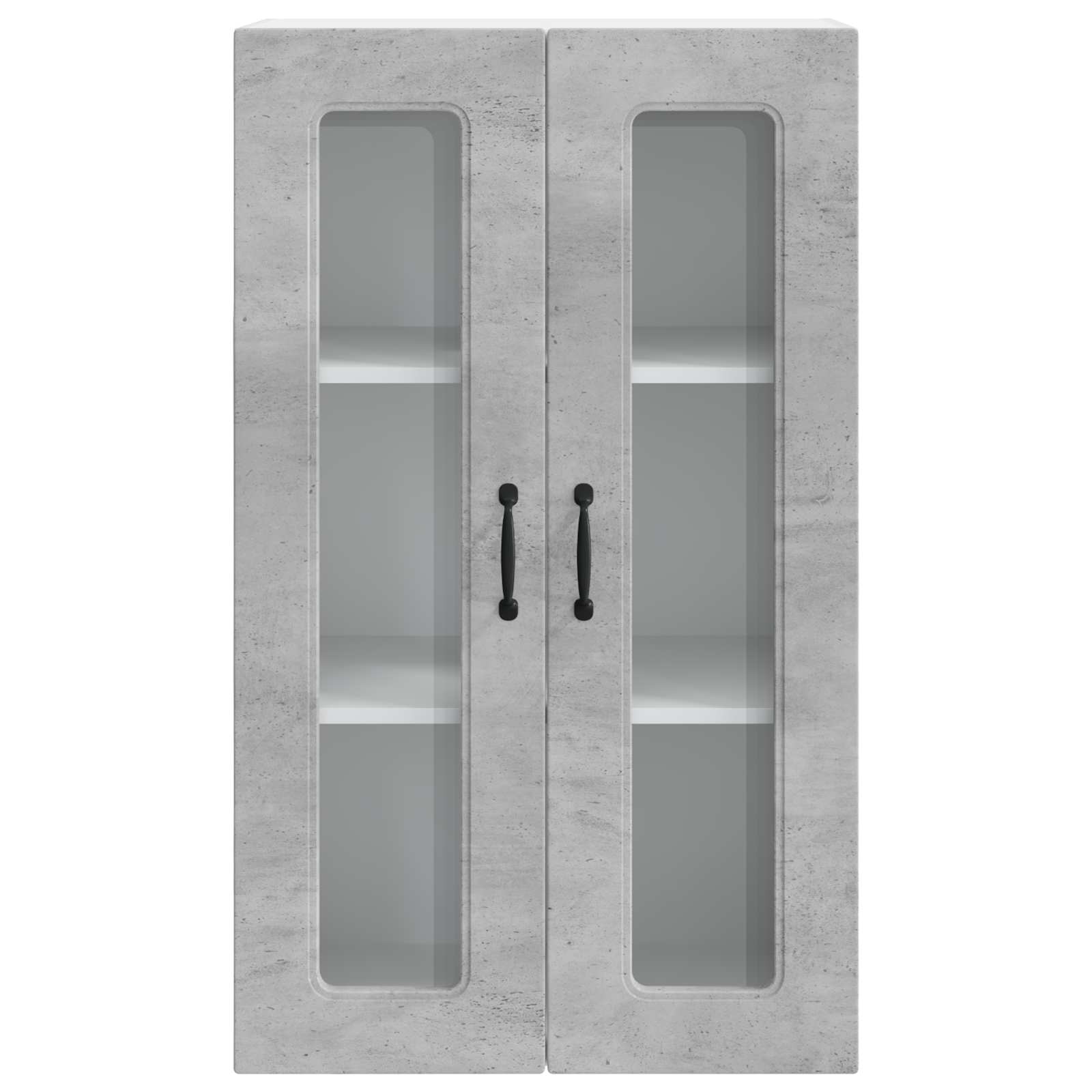 vidaXL Front do zmywarki Kalmar Betonowy szary 60 x 31 x 100 cm